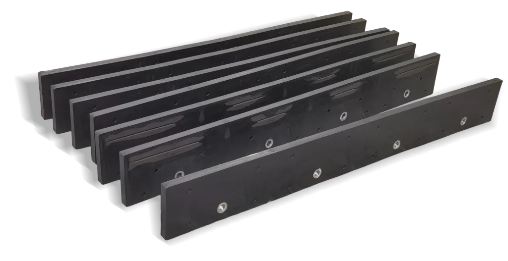 SENTHAI rubber-mounted joma style snow plow blade